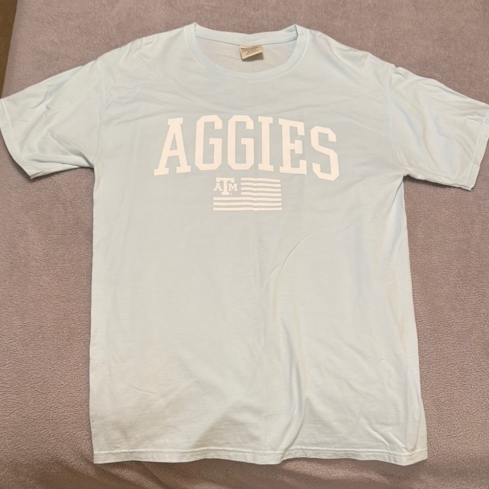 Light Blue Aggies T-Shirt